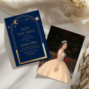 Save The Date Bleu Céleste Enregistrer La Date Anniversaire Quin
