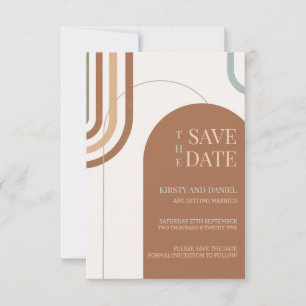 Save The Date Boho Mariage Arch Enregistrer La Date