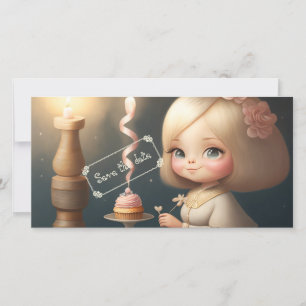 Save The Date Bonne fille anniversaire 01