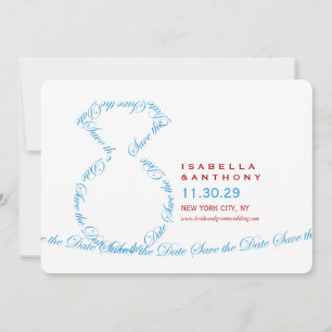 Save The Date Boucle Diamond Bague Classic Photo Enregistrer La 