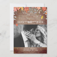 Brick Autumn Foliage Lights Mariage de automne pho