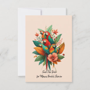 Save the Date Bridal Shower Invitation