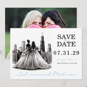 Save The Date Brides de Chicago