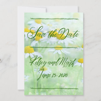 Save The Date Bright Daisy