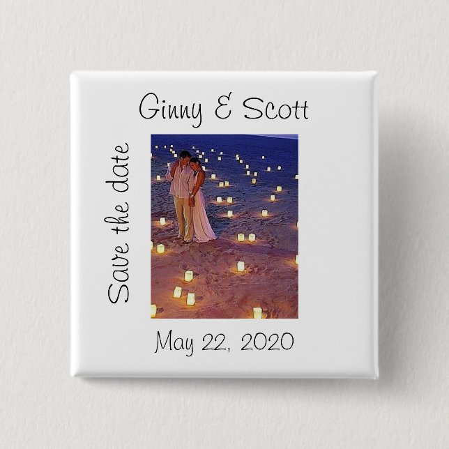 Save the date button (Front)