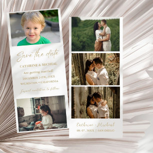 Save The Date Cadre de bande photo minimaliste Mariage