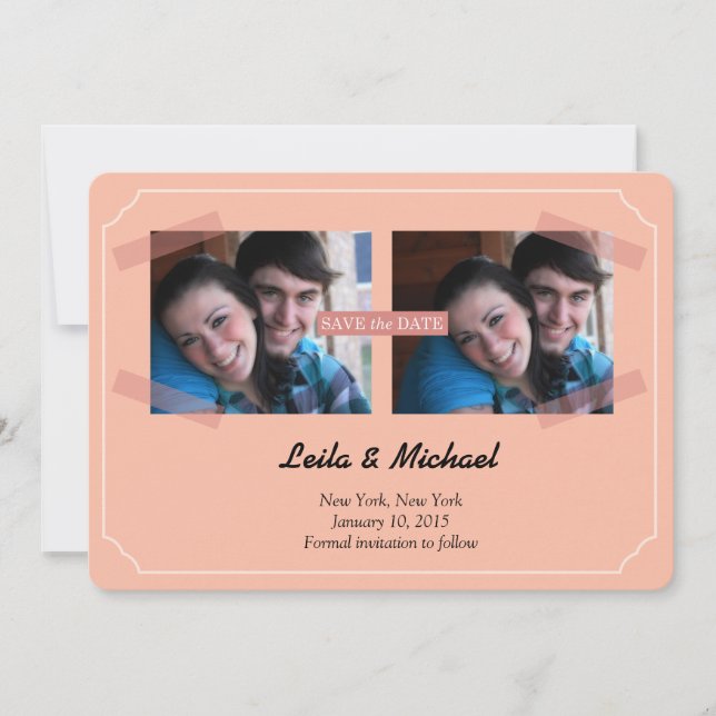 Save The Date cadres (Devant)