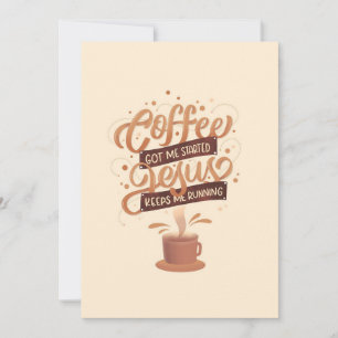 Save The Date Café Lover Et Jésus