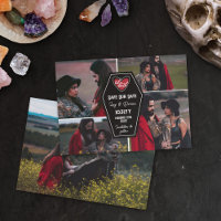 Café noir jusqu'à la mort Coeur Goth Photo