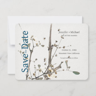 Save The Date Calligraphie du mariage mariage Floral