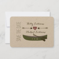 Canot + Flèches Avec Mariage Coeur Enregistrer La 