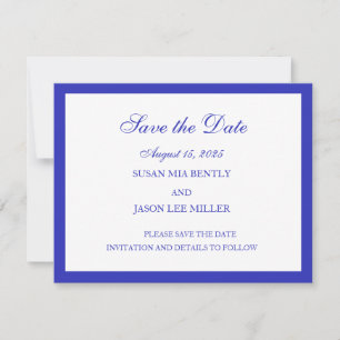 Save The Date Card