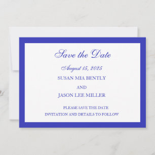 Save The Date Card
