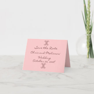 Save the Date Card