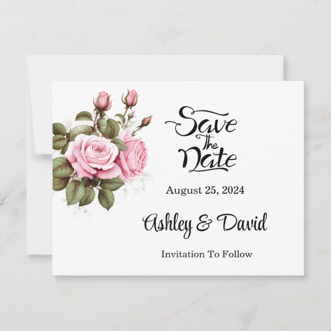 Save The Date Card (Front)