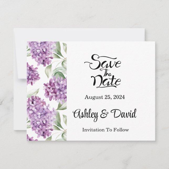 Save The Date Card (Front)