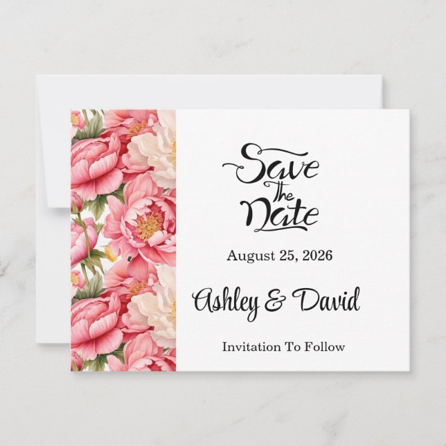 Save The Date Card (Front)