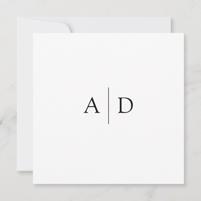 Save the Date Card Customizable (Dos)