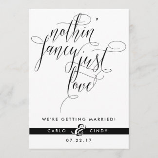 Save The Date Card | Elopement Announcement