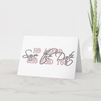 Save The Date Cards