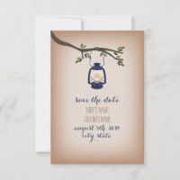 Cardstock Inspiré Blue Camp Lanterne Enregistrer L
