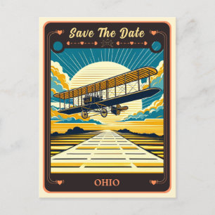Save the date   Carte postale Ohio Invitation