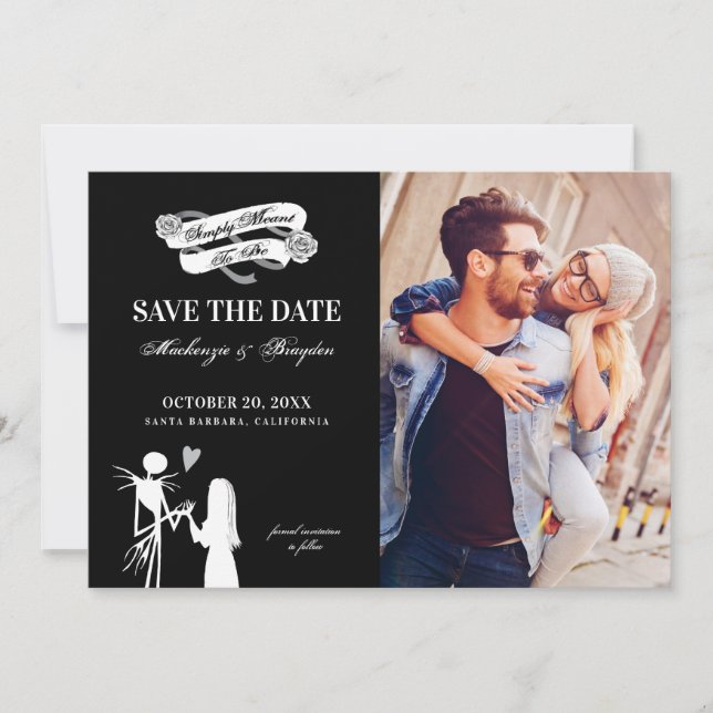 Save The Date Cauchemar Avant Noël - Enregistrer La Date (Devant)