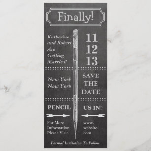 Save The Date Chalkboard Vintage Enregistrer La Date Avec Banniè