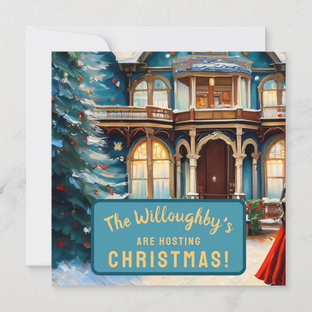 Save The Date Charming Bed N Breakfast Maison victorienne Noël (Devant)