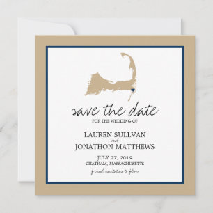 Save The Date Chatham Cape Cod Wedding Enregistrer la date