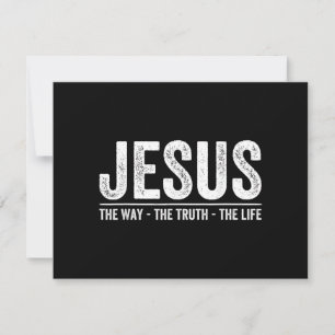 Save The Date Christ Jésus Le Chemin. La Vérité. La Vie Bienheur