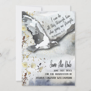 Save The Date Christian Inspirational Graduation Enregistrer la 