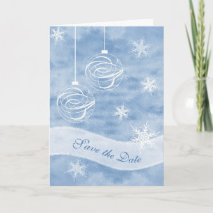 Save the Date Christmas Card