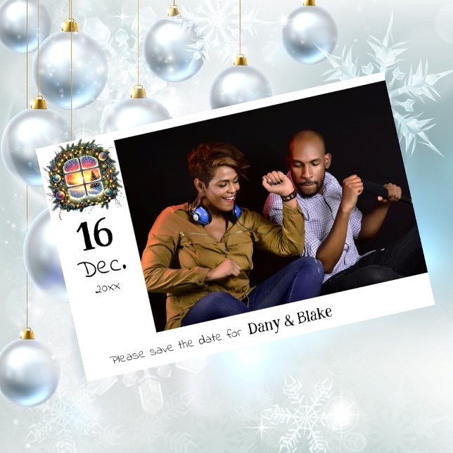 Save The Date Christmas Winter Wonderland (Créateur téléchargé)