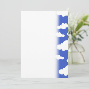 Save The Date Ciel Bleu Nuageux Nuages Blancs Rêveur Nuageux