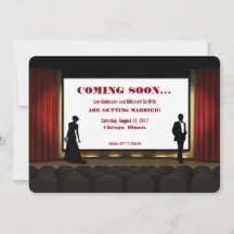 cinéma enregistrer l'invitation de date