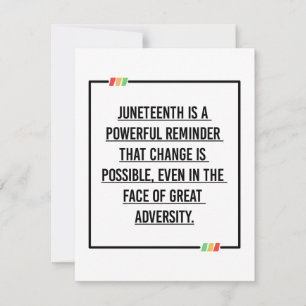 Save The Date Citations du 11° siècle, Liberté des Africains-Amé