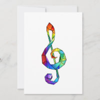 Clé de musique arc-en-ciel