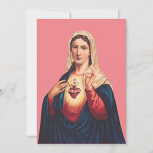 Save The Date Cœur immaculé de la Vierge Marie
