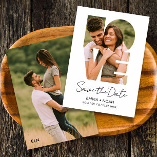 Save The Date Collage photo moderne Enregistrer la date Invitati
