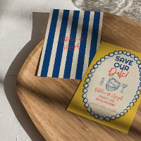 Colorful Illustrated Main Drawn Quirky Mariage