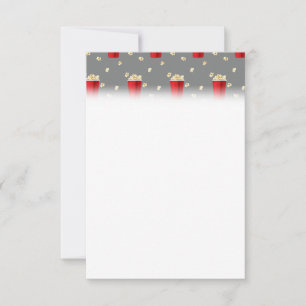 Save The Date Corn Popted Cinema Nourriture