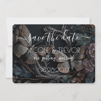 Save The Date Créer votre propre papillon - Papillon Vintage