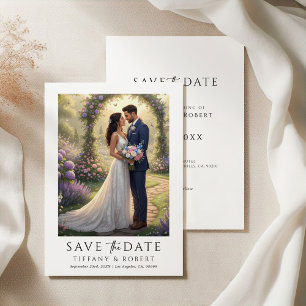Save the Date Custom Photo Invitation