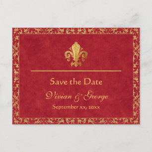 Save the Date Customizable Announcement Postcard