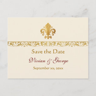 Save the Date Customizable Announcement Postcard