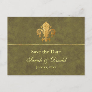 Save the Date Customizable Announcement Postcard