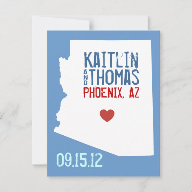 Save the Date - Customizable - Arizona (Front)