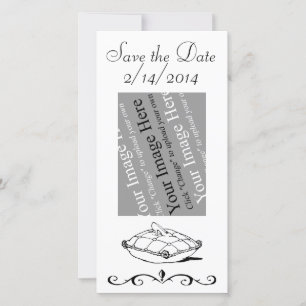 Save the Date Customizable Cinderella Photo Card