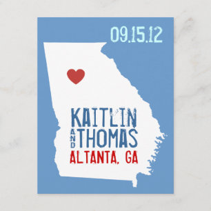 Save the Date - Customizable - Georgia